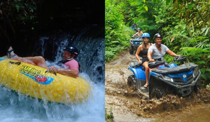 2 in 1 Quad Explorer + Canyon Tubing