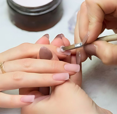 Acrylic Gel Change – Full Set Nail Renewal Bali