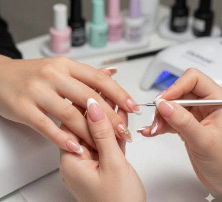Acrylic Gel Refill – Nail Extension Maintenance Bali