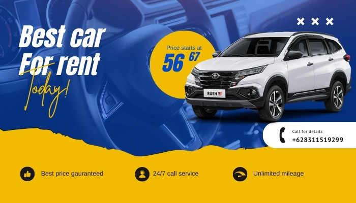 Affordable Toyota All New Rush Rent For Trips In Bali 24/7