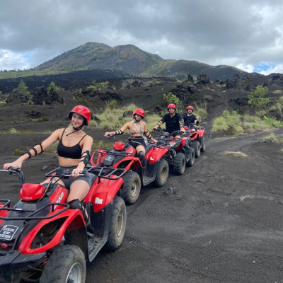 ATV Day Trip, Black Lava And Black Sand