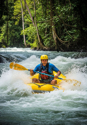 Ayung River Rafting – Bali Scenic Jungle Adventure