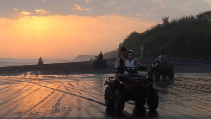 Bali ATV Sunset on the Beach