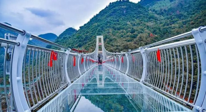 Bali Glass Bridge – A Thrilling Walk Above Waterfall