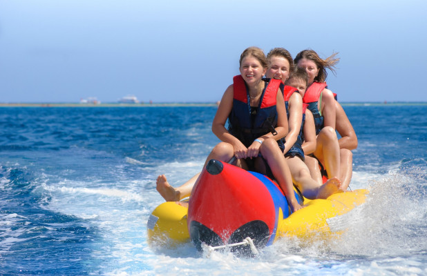Bali Parasailing Adventure, Banana Boat And Jet Ski With Transport