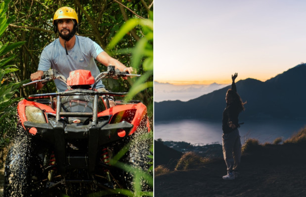 Bali Quad Bike and Sunrise Volcano Trekking
