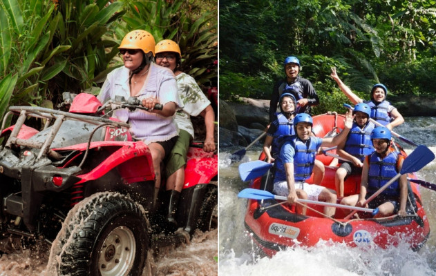 Bali Quad Bike Ride and Ayung River Rafting