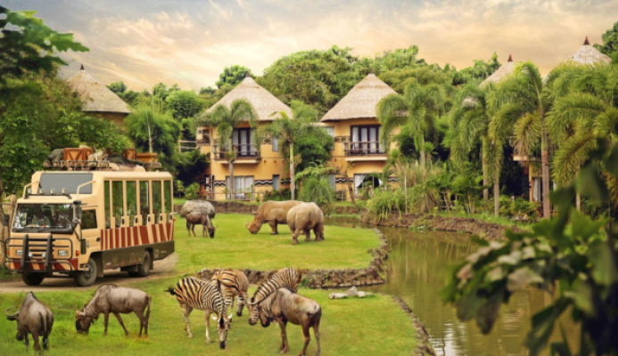 Bali Safari & Marine Park : Jungle Hopper Legend