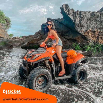 Bali Solo ATV Ride Through Black Sand Beach Trails