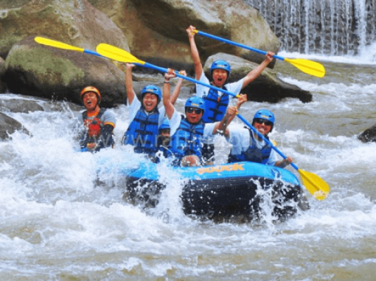 Bali Water Rafting with Lunch & Private Transfer