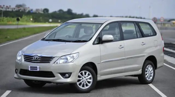 Car Hire With Driver -  Toyota Innova