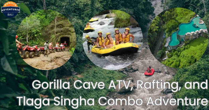 Gorilla Cave ATV, Rafting, and Tlaga Singha Combo Adventure