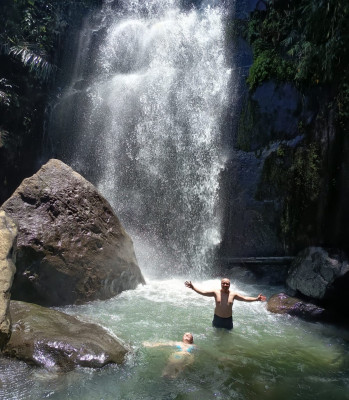 BALI: HIKING TO HIDDEN WATERFALL, JUNGLE AND RICE FIELD