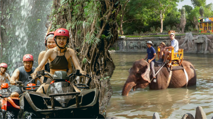 Jambe ATV Bali Quad Bike and Elephant Ride Tour