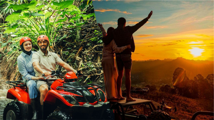 Jungle ATV Bali Quad Bike and Sunrise Jeep Tour