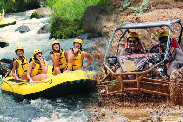 Jungle UTV Buggy Ride with Ayung White Water Rafting – Bali Ultimate Adventure Combo