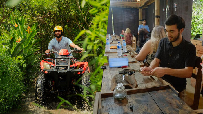 KeepAll ATV Bali Quad Bike and Silver Jewelery Making Class