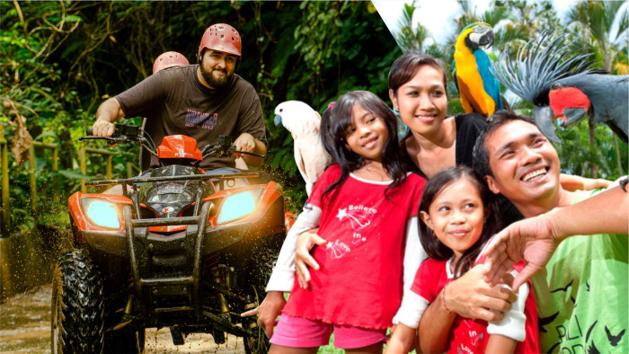 Kuber ATV Bali Quad Bike and Bali Bird Park