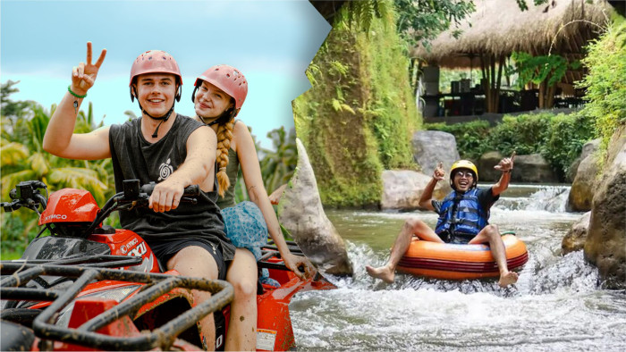 Kuber ATV Bali Quad Bike and Cave River Tubing