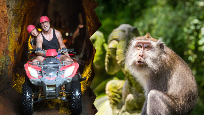 Kuber ATV Bali Quad Bike and Monkey Forest Tour