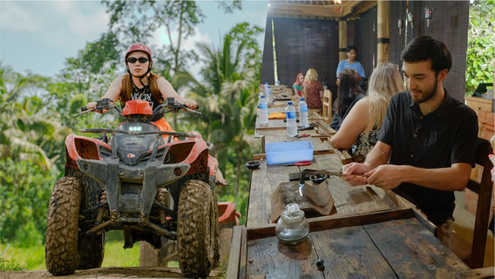 Kuber ATV Bali Quad Bike and Silver Jewelery Making Class