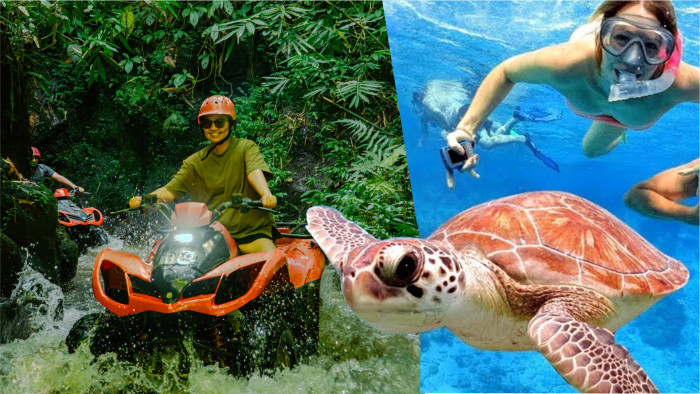 Kuber ATV Bali Quad Bike and Snorkeling Blue Lagoon