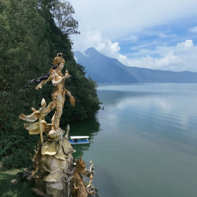 Lake Batur Tour With Waterfall