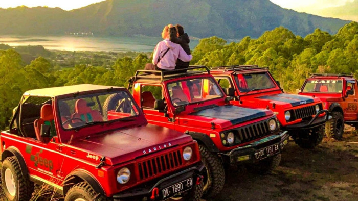 Mount Batur Jeep Sunrise with Akasa Cafe Tour