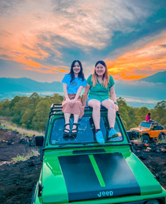 Mt Batur Jeep Sunrise & Ayung River Rafting Tour