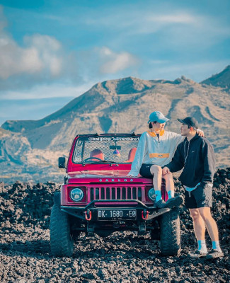 Mt Batur Volcano Jeep & Scenic Waterfall Tour