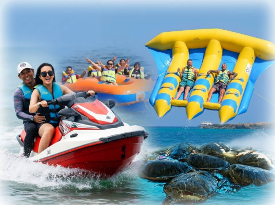Package 9 (Turtle Island, Jet SKI, Fly Fish, Donut)