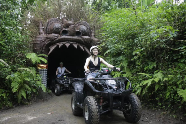 Pakerisan River Tubing + ATV Ride Tour