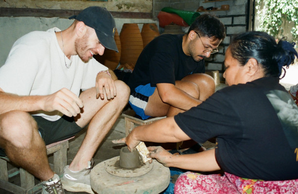 Pottery, Weaving Village & Waterfall Adventure