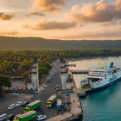 (Shared Van)  Bali Area ↔ Gilimanuk harbour