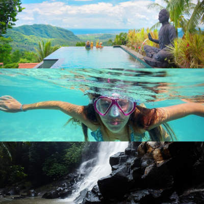 SNORKELING BLUE LAGOON + MONKEY BAR + WATERFALL
