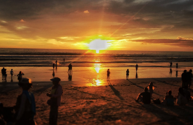 South / West with Tanah Lot Sunset
