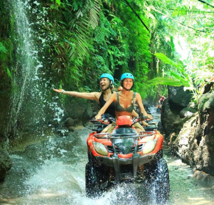 Tandem ATV Quad Bike Ride with Meeting Point
