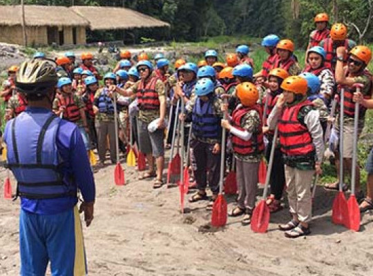 TELAGA WAJA RIVER RAFTING - AFTERNOON TRIP OWN TRANSPORT - DOMESTIC PRICE