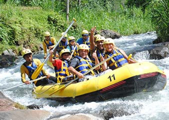 TELAGA WAJA RIVER RAFTING - AFTERNOON TRIP OWN TRANSPORT - FOREIGNER PRICE