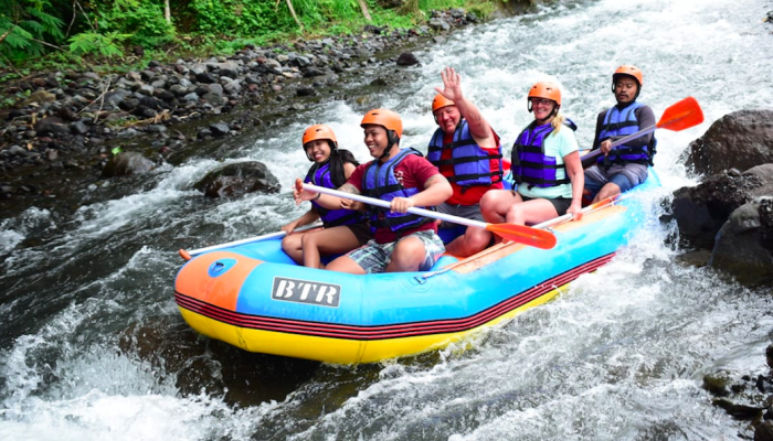 Telaga Waja River Rafting in Bali by BTR