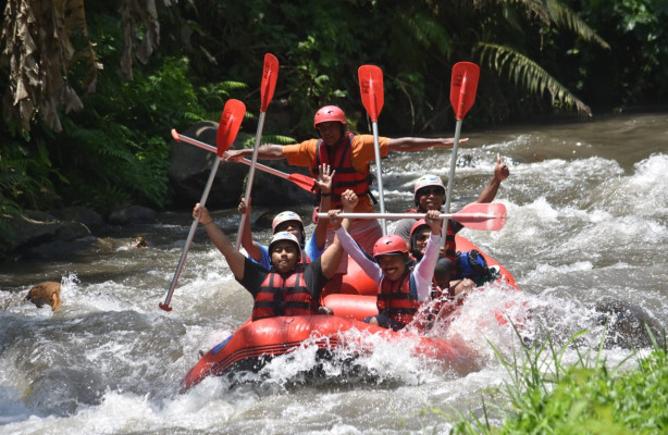 TELAGA WAJA RIVER RAFTING - MORNING TRIP OWN TRANSPORT - DOMESTIC PRICE