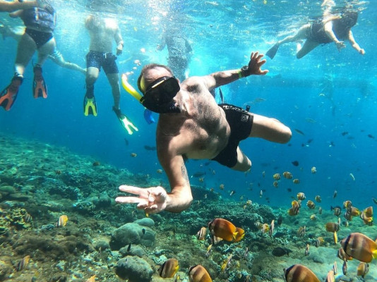 THREE ISLANDS SNORKELING (3 SPOTS) MANTA RAYS - FROM LEMBONGAN