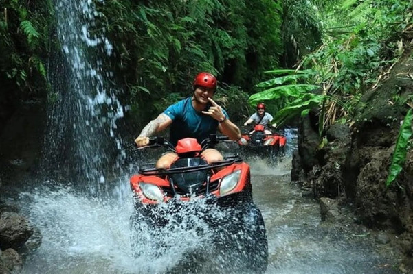 Ubud ATV Adventures with Waterfalls (Tibumana and Kanto Lampo)