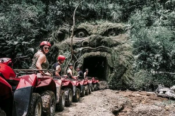 Ubud Jungle ATV Adventure: Waterfall, Gorilla Cave and Lunch