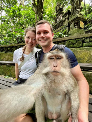 Ubud : Monkey Forest, Rice Terrace, Swing, Waterfall