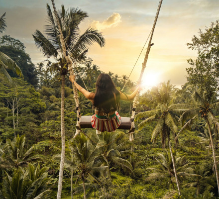 Ubud Private Full Day Tour – Temples, Rice Terraces, Swing & Waterfalls
