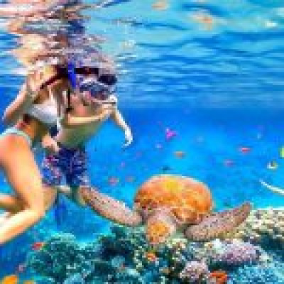 Ubud Quad Biking Adventure and Blue Lagoon Snorkeling