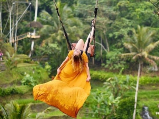 Ubud Tour Swing and Jimbaran Dinner - All Inclusive