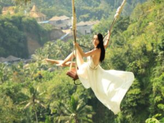 Ubud Waterfalls Tour with the Swing and Rice Terrace