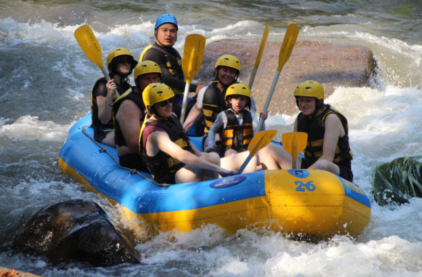 Ubud White-Water Rafting with Meeting Point